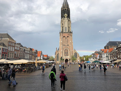 Delft main square - markt.