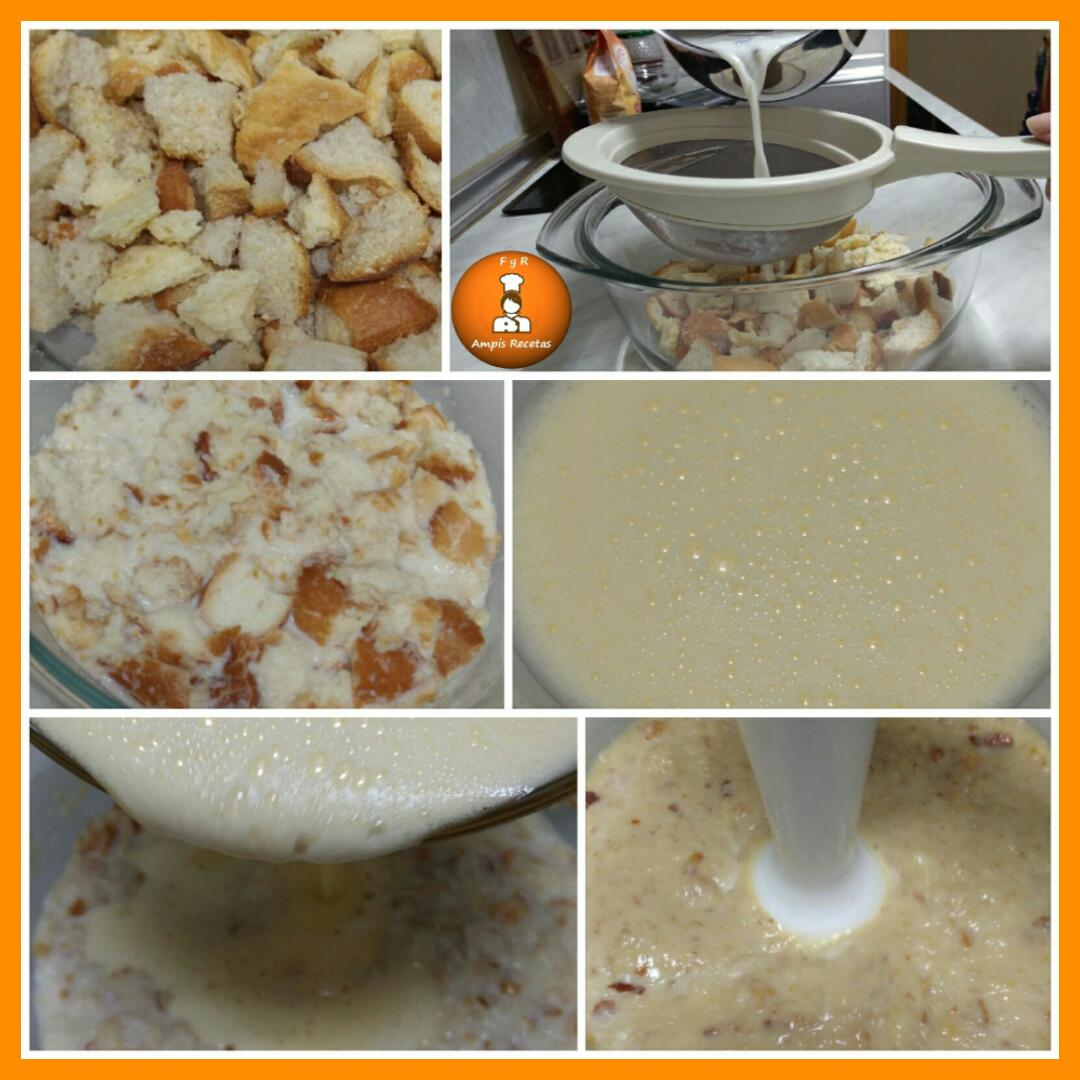 Pudin, o budin de pan al microondas Fácil y Rico Ampis Recetas