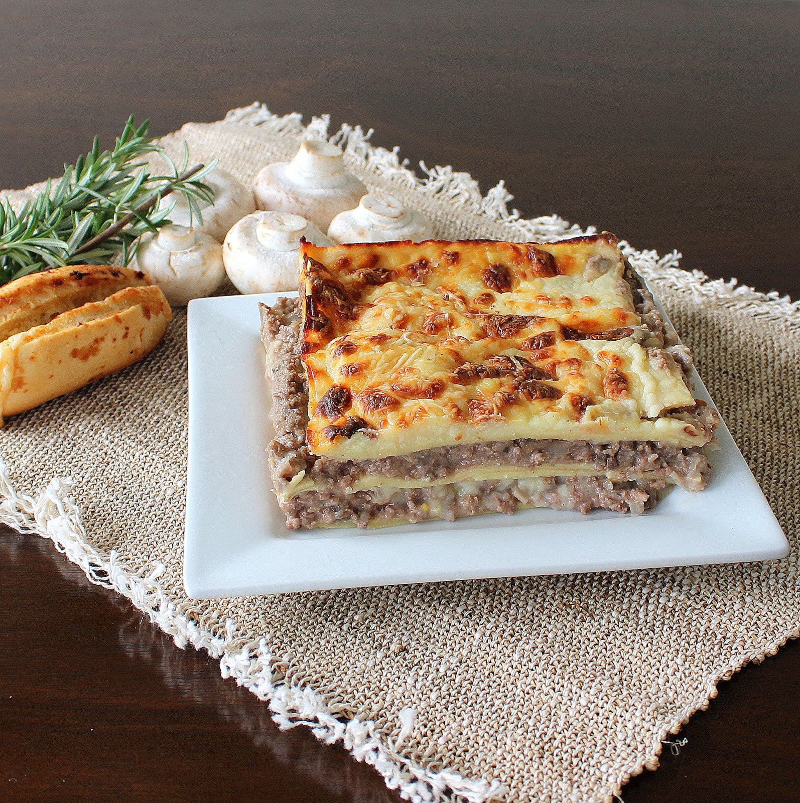 PicNic Beef and Mushroom Lasagna