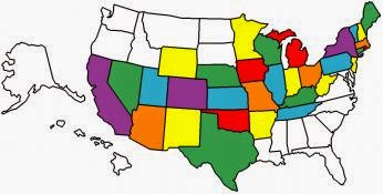 States We Have Visited in Our T@B