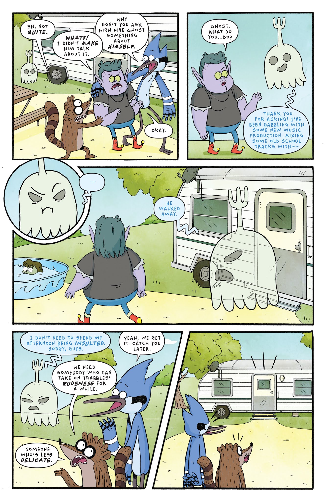 Read online Regular Show: 25 Years Later comic -  Issue #3 - 15
