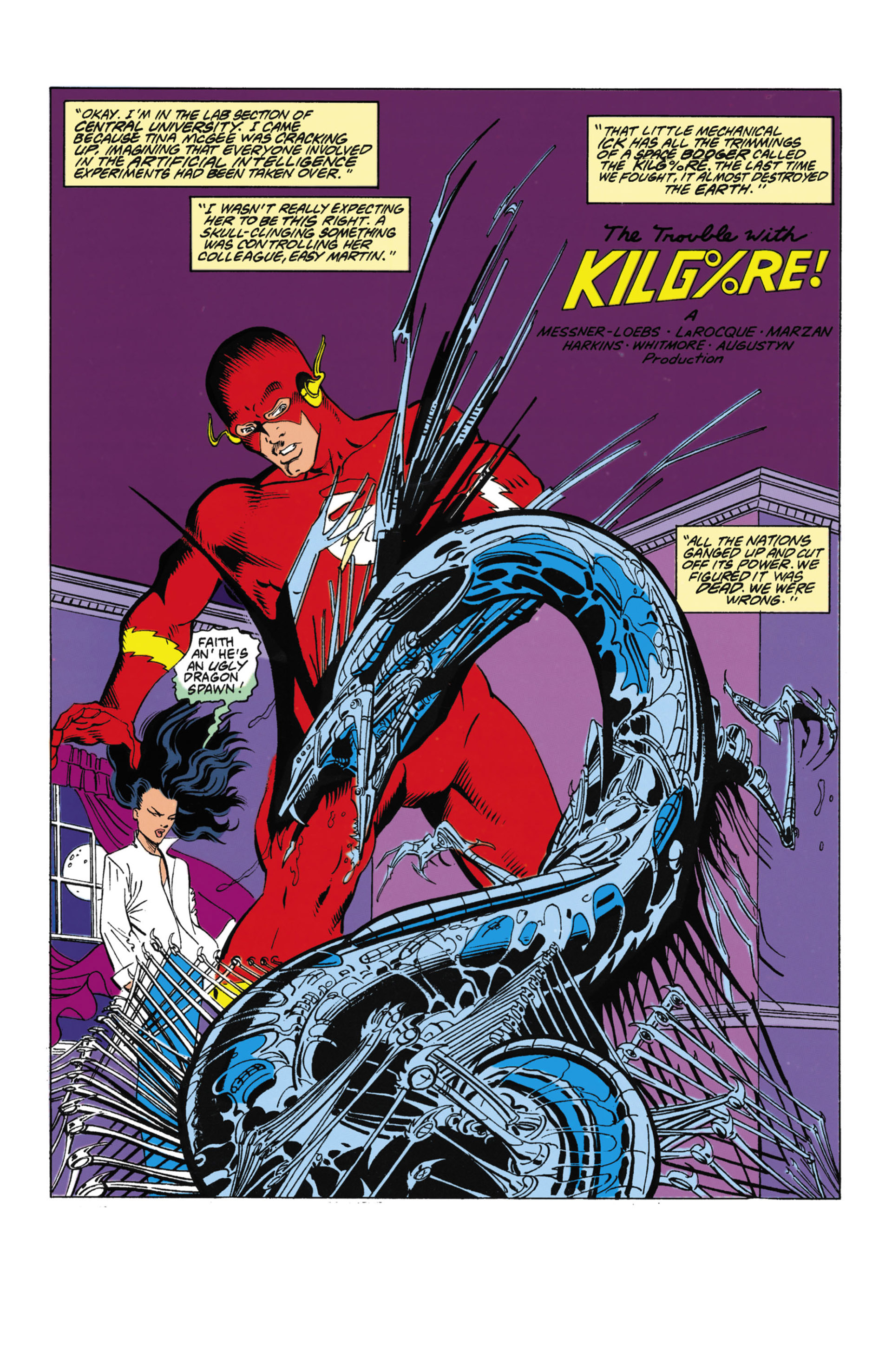 The Flash (1987) issue 43 - Page 2