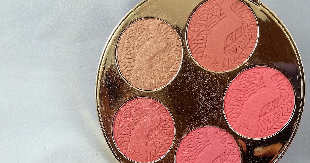 Tarte Amazonian Clay Blush Palette Color Wheel