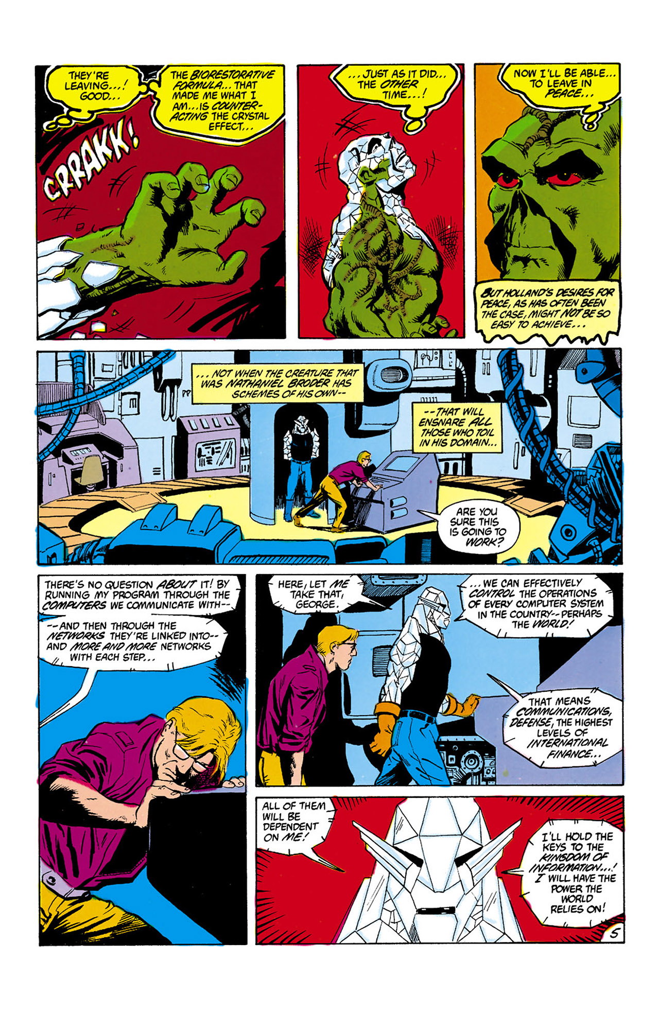 Swamp Thing (1982) Issue #15 #23 - English 6