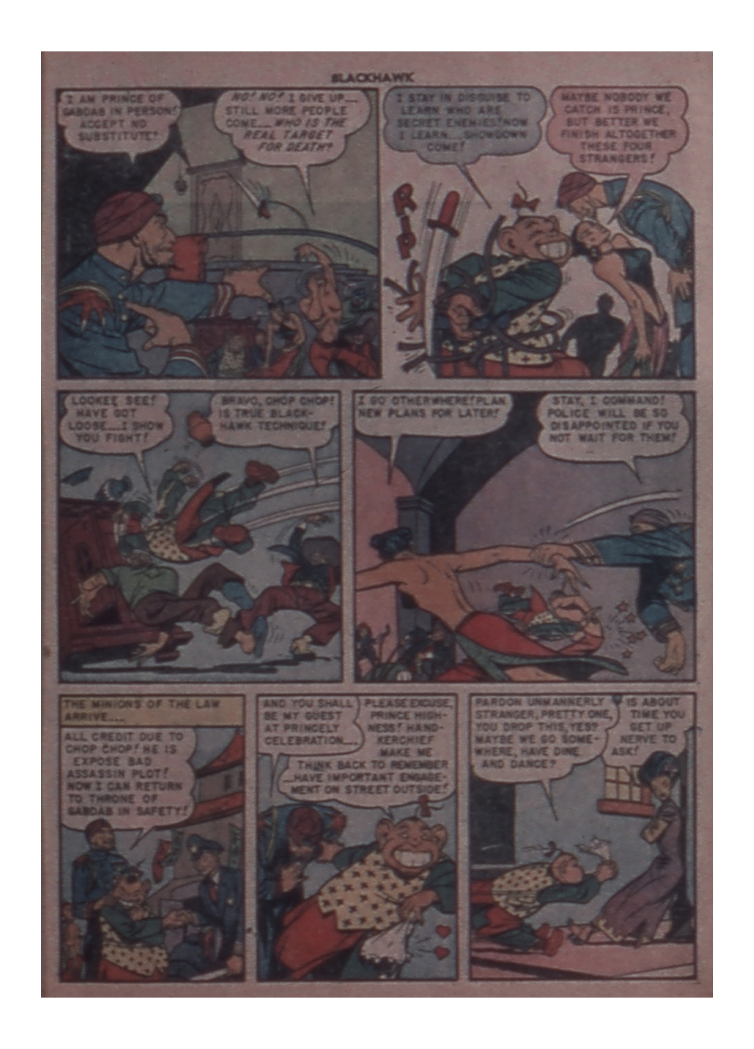 Read online Blackhawk (1957) comic -  Issue #31 - 17