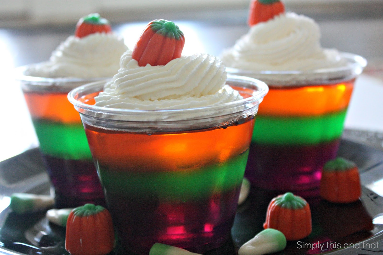 Simply This and that Halloween Jello Cups