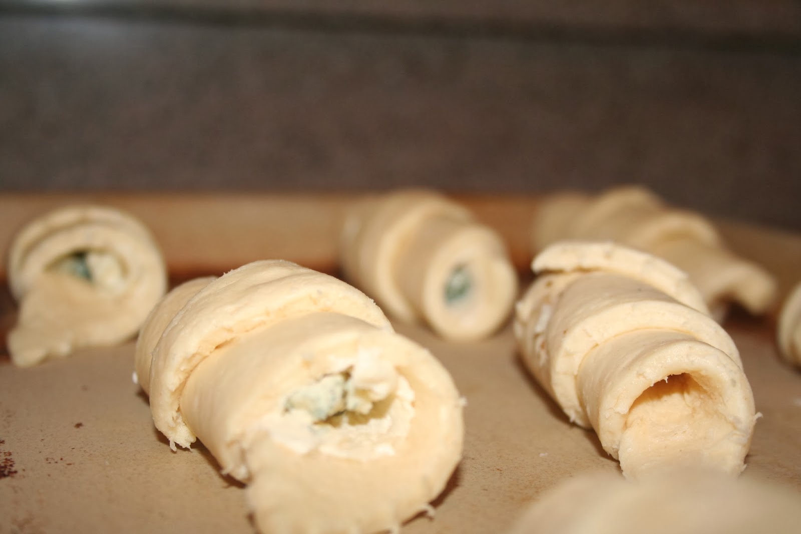NOVA Frugal Family Blue Cheese Crescent Rolls