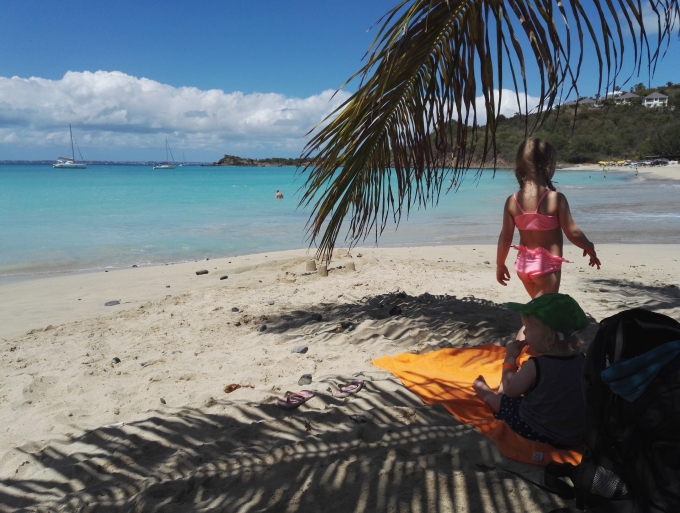 Karibian risteily, St Maarten Philipsburg ja Saint Martin Friar's Bay / autoilu saaren ympäri lasten kanssa
