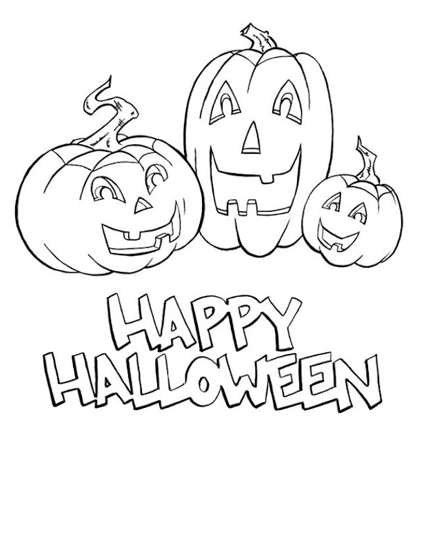 Free Halloween Coloring Pages - Best Coloring Pages Collections