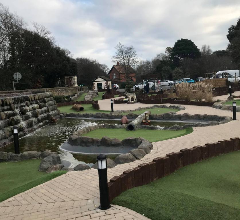 The Ham and Egger Files Wildforest Falls Adventure Golf at Hotham Park