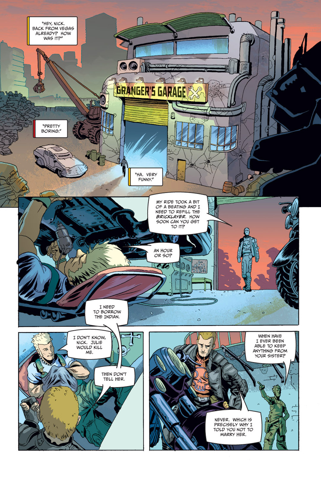 Read online Dead Run comic -  Issue #1 - 8
