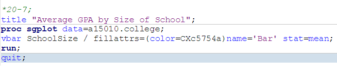 Learn SAS by examples: Learn SAS by example: Chapter 16 - 20 solutions