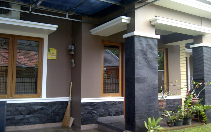 26+ Batu Alam Teras Desain Rumah Minimalis 2020 PNG
