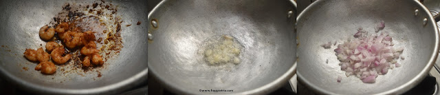 Step 3 - Prawn Fried Rice Recipe