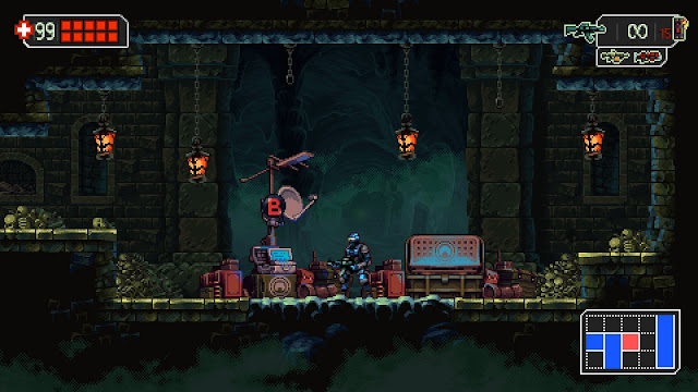 The Mummy Demastered - Save area - you're safe there, no enemies will spawn!