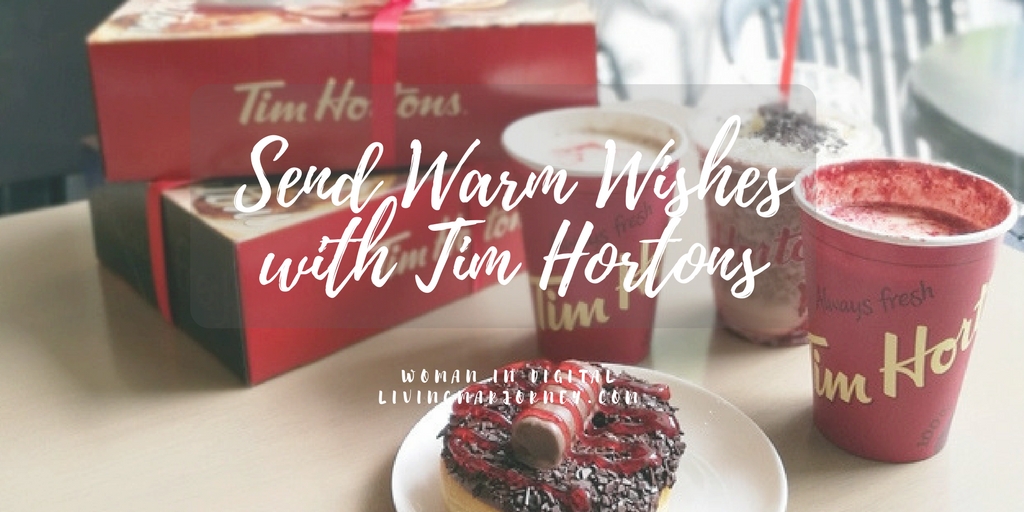 Woman In Digital Tim Hortons' Warm Wishes Campaign and Holiday Offerings