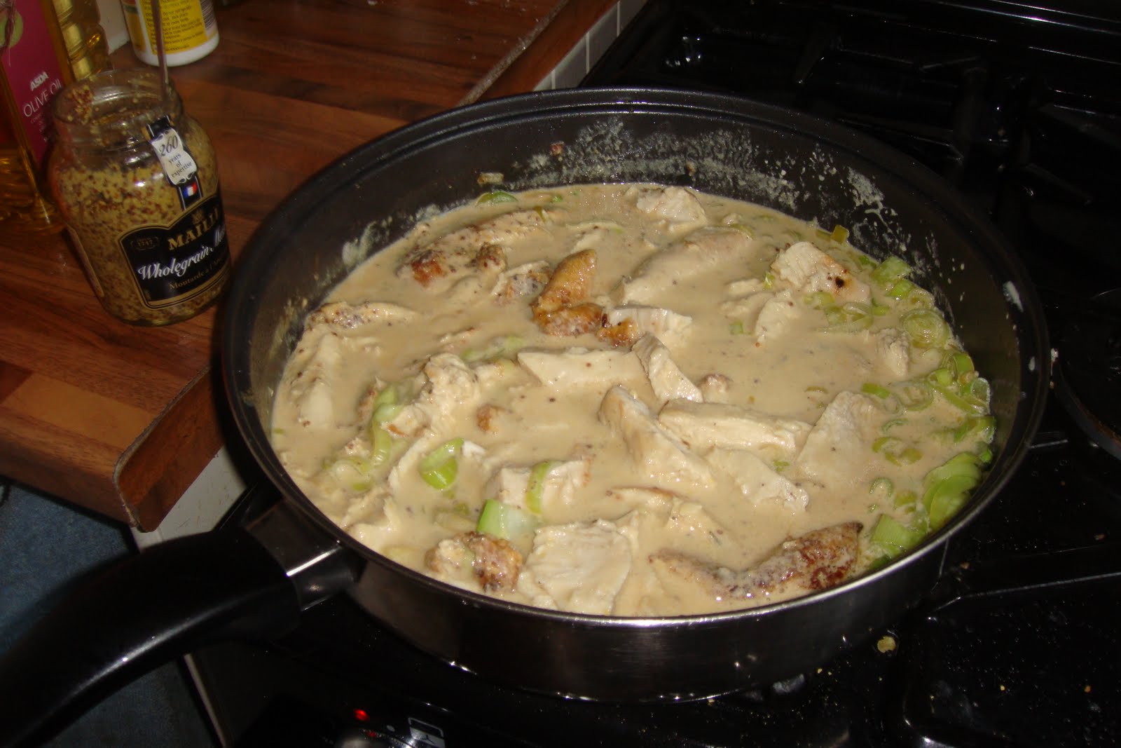 MummyLark Jamie's Mustard Chicken with Dauphinoise potatoes