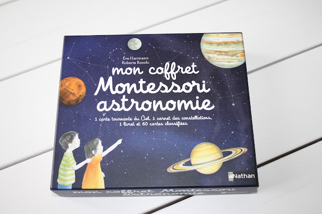 Le nouveau coffret Montessori : Mon coffret Montessori astronomie