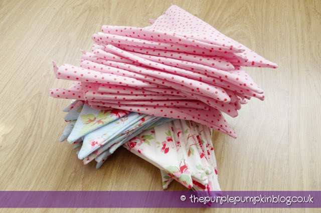 How to Make Fabric Bunting
