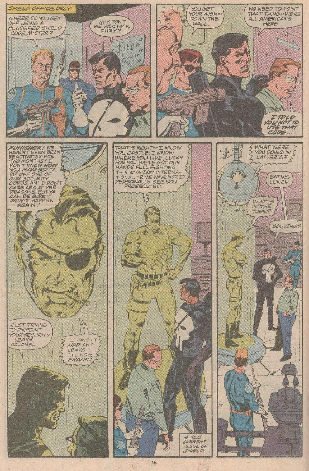Read online The Punisher (1987) comic -  Issue #29 - AoV - Too many Dooms - 13
