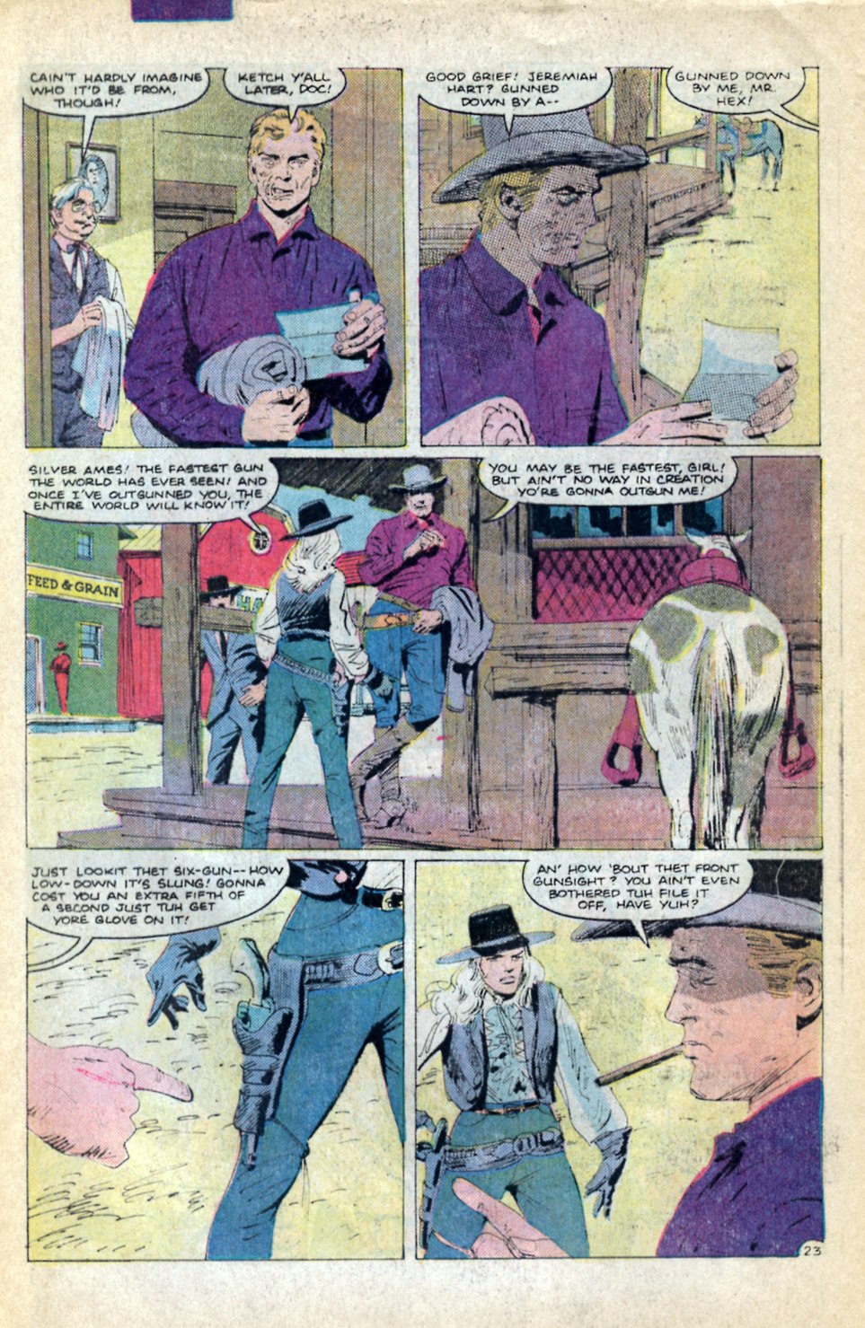 Read online Jonah Hex (1977) comic -  Issue #90 - 32