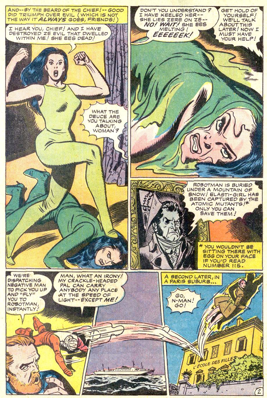 Read online Doom Patrol (1964) comic -  Issue #116 - 4