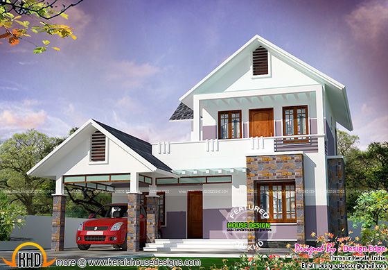 Simple Kerala home design