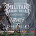LINGKARI KALENDER KALIAN DI 27 AGUSTUS 2017 UNTUK MOMEN SPESIAL MILITAN BAWAH TANAH VI " Launching party " FATALITY - REBORN