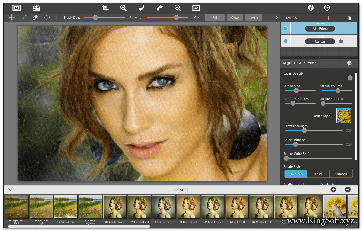 JixiPix Artista Impresso Pro 1.8.7 Full Key, Phần mềm biến bức ảnh thành 1 nghệ thuật