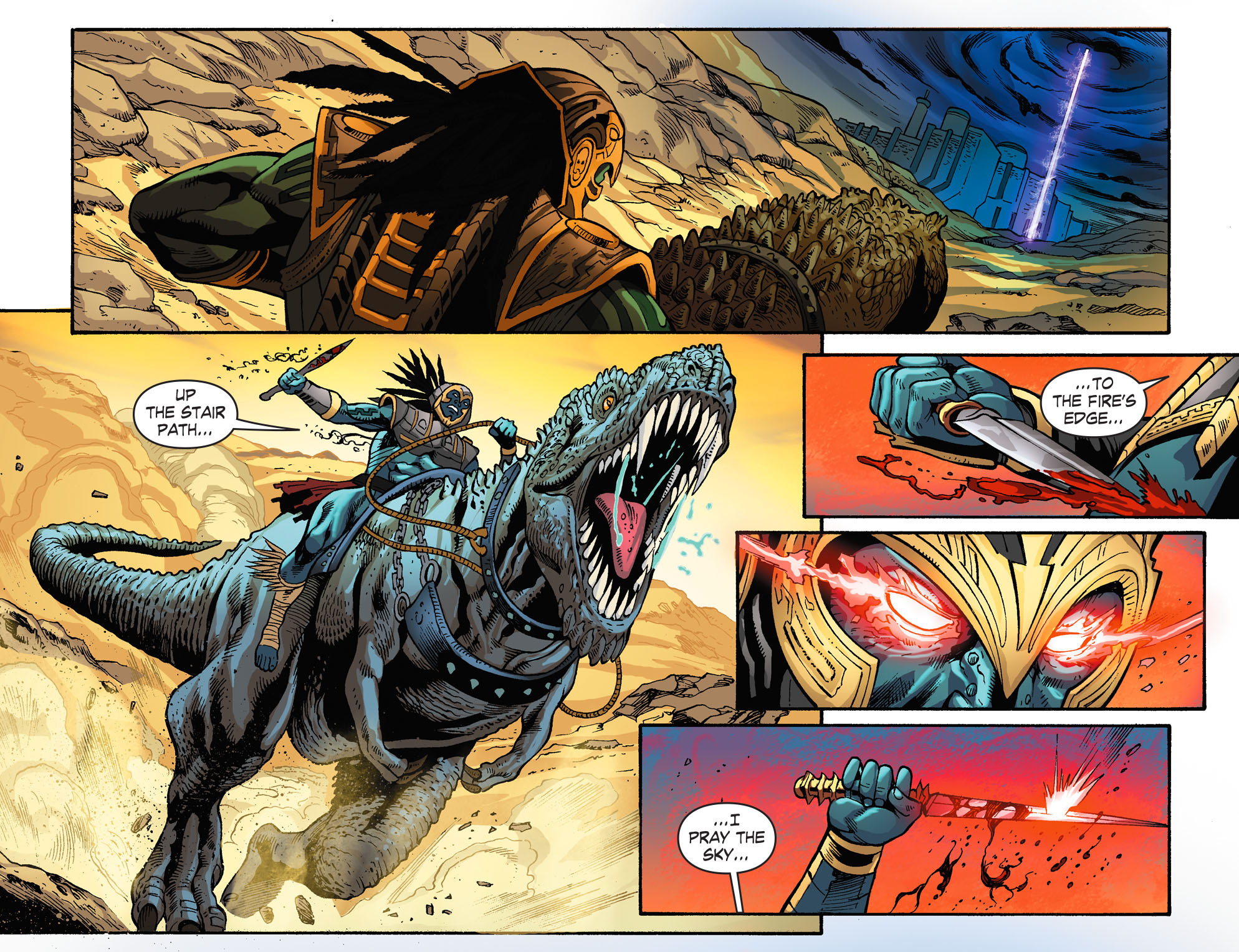 Read online Mortal Kombat X [I] comic -  Issue #8 - 9