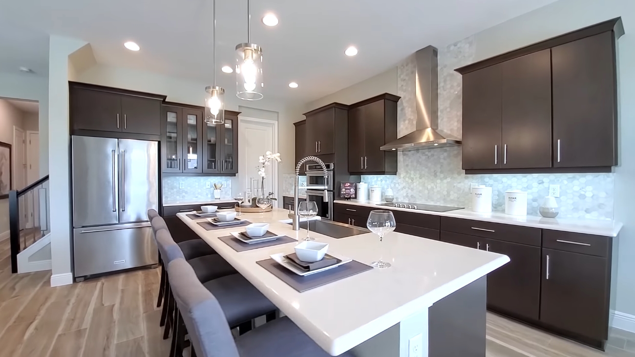 29 Photos vs. Winter Garden Model Tour | Tidewater Model w Bonus Room | Orlando Home Finders vs. Interior Design Tour