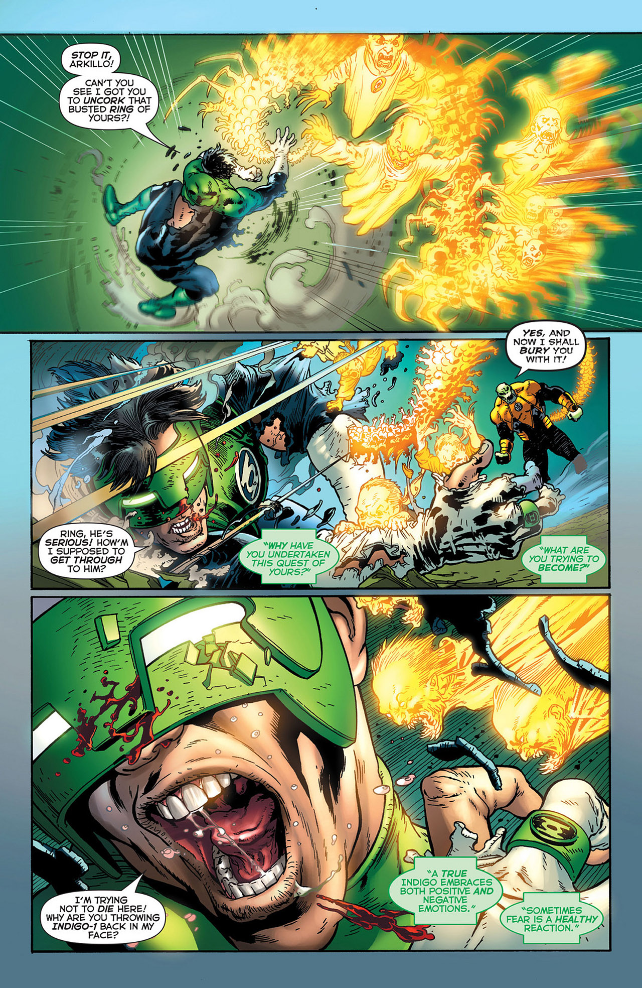 Read online Green Lantern: New Guardians comic -  Issue #14 - 17