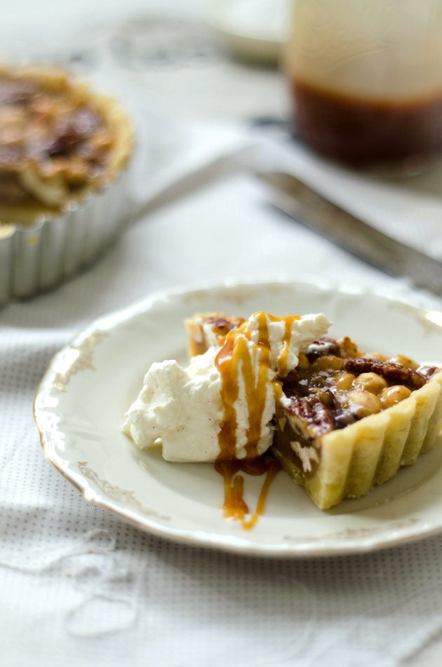 Louise´s Spis Salted Caramel Nut Pie (Nötkolapaj med en liten Salt