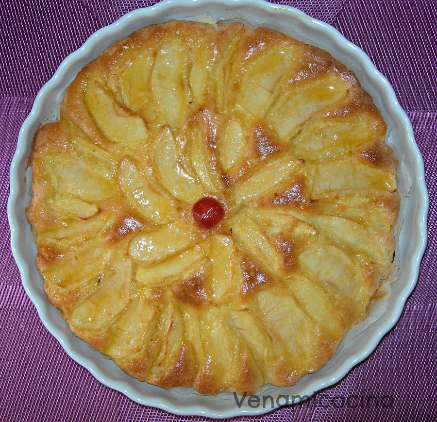 Tarta de manzana sin gluten