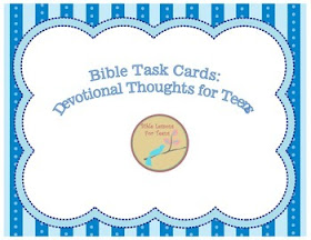 https://www.teacherspayteachers.com/Product/Bible-Task-Cards-50-Devotional-Thoughts-for-Teens-1724392