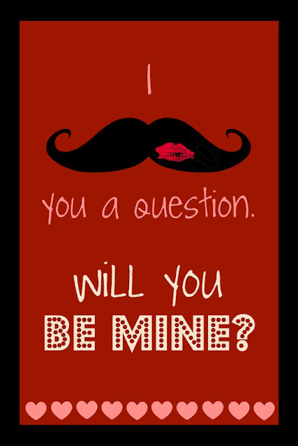 IPS Event Planners: I mustache you a question... will you be my Valentine?