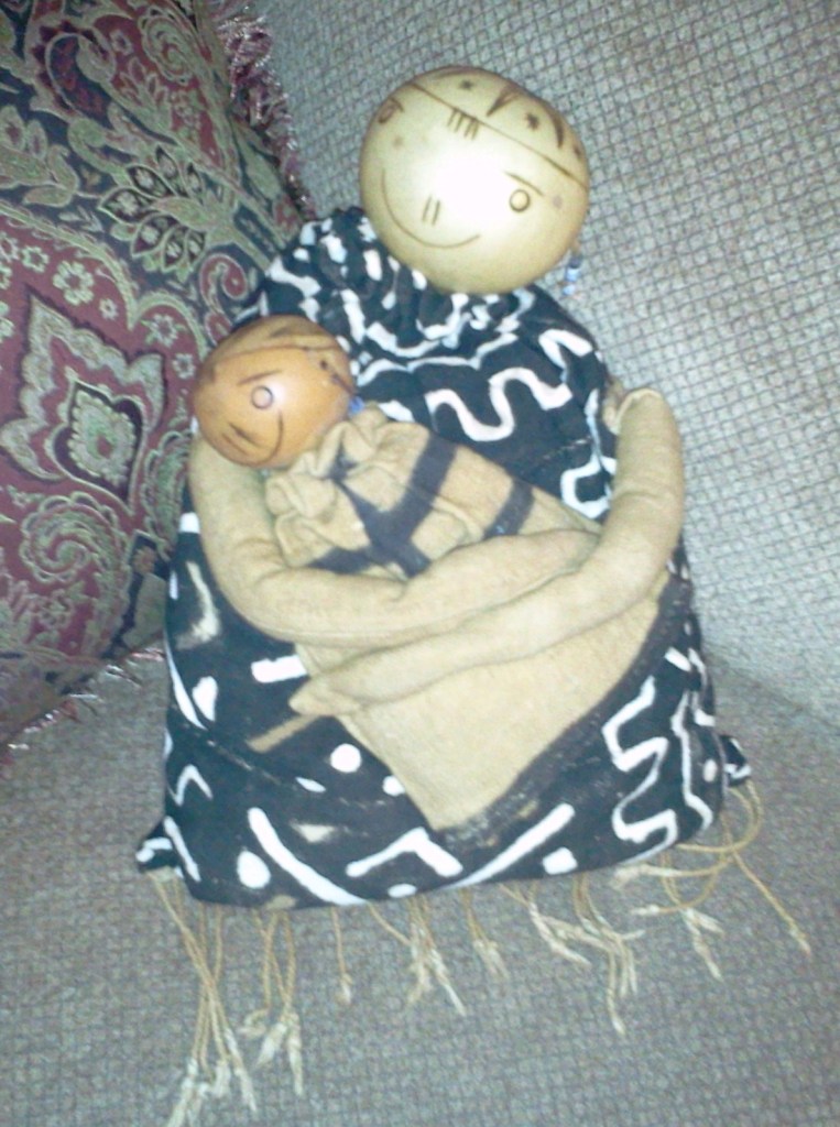 Art & Collectibles GOURD HEAD DOLL Art Dolls