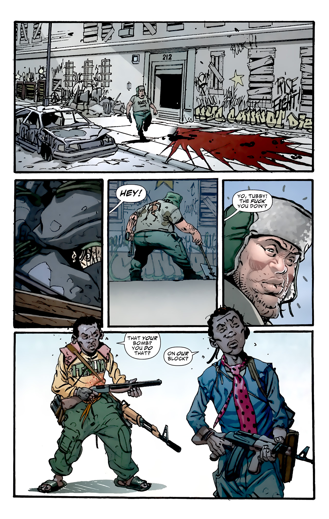 Read online DMZ (2006) comic -  Issue #51 - 10