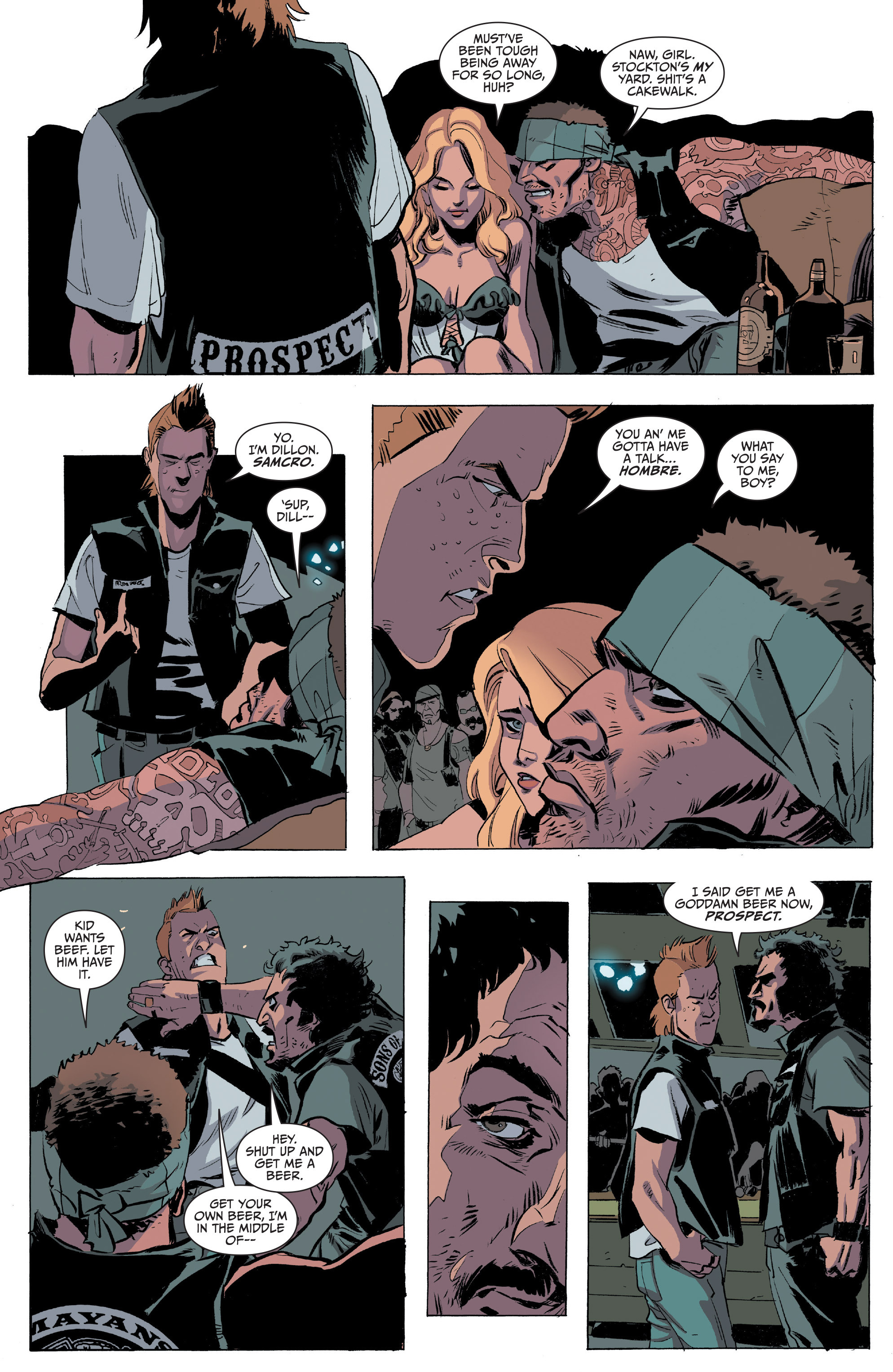 Read online Sons of Anarchy comic -  Issue #19 - 13