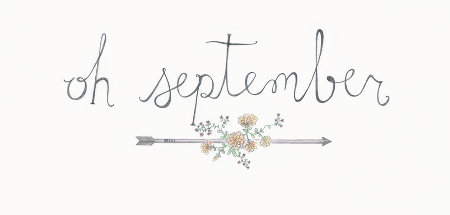 oh september | illustration by gabrielle