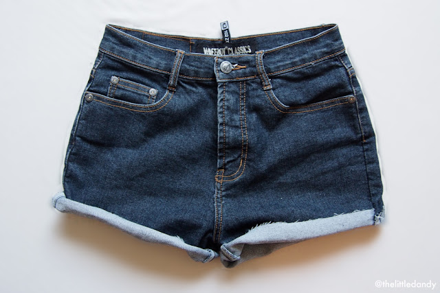 THE LITTLE DANDY : DIY: Thrifted High-Waisted Shorts + YouTube