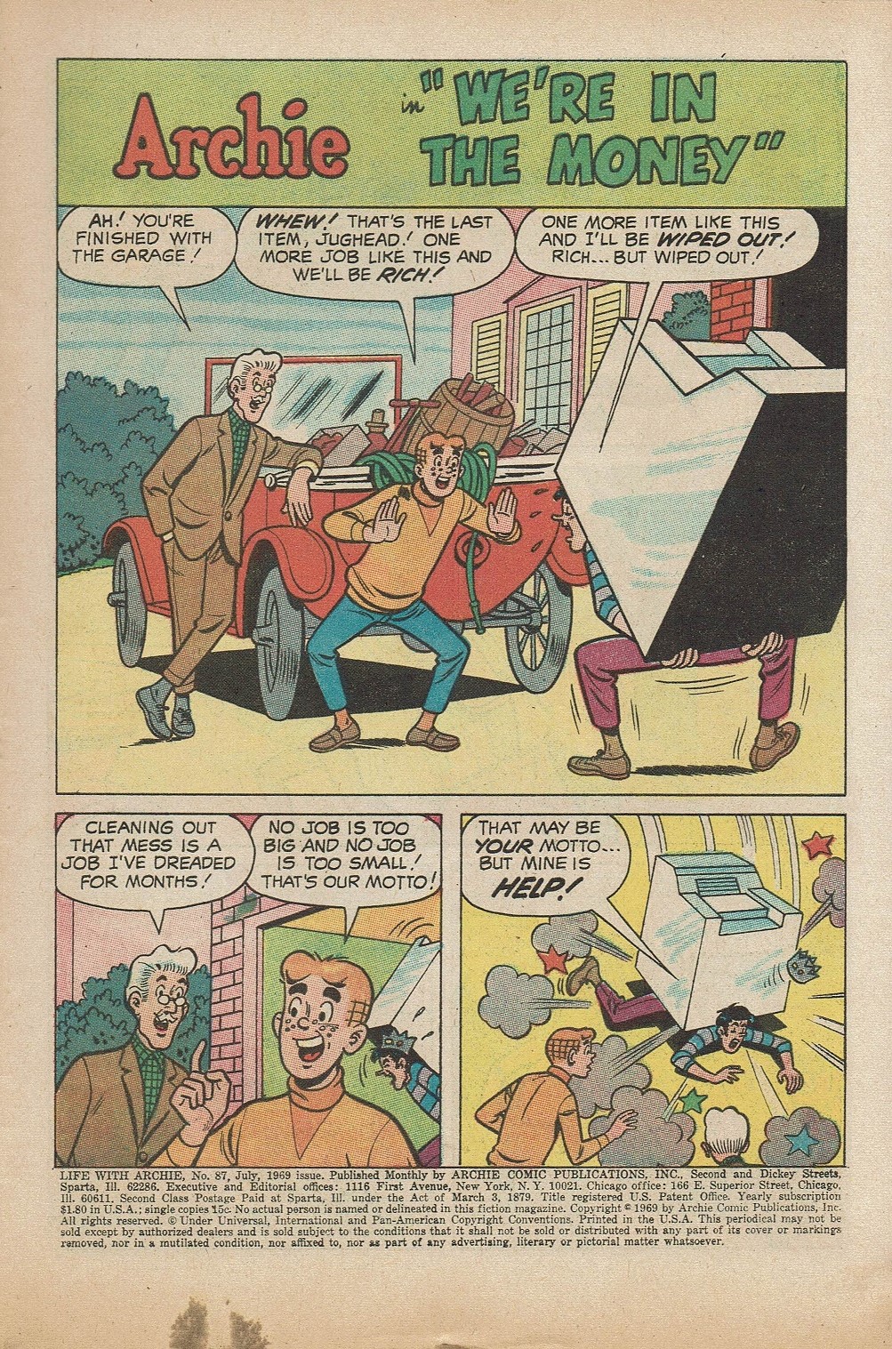 Read online Life With Archie (1958) comic -  Issue #87 - 3