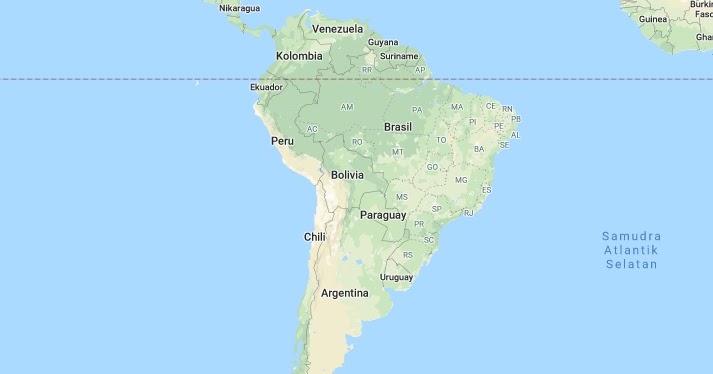 13 NegaraNegara di Amerika Selatan, Ibukota dan Mata