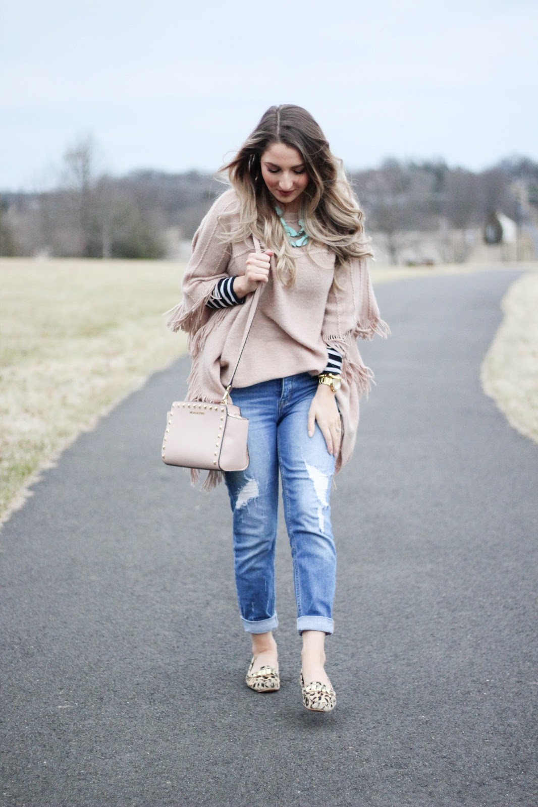 WINTER TO SPRING TRANSITION OUTFIT | A Classy Fashionista