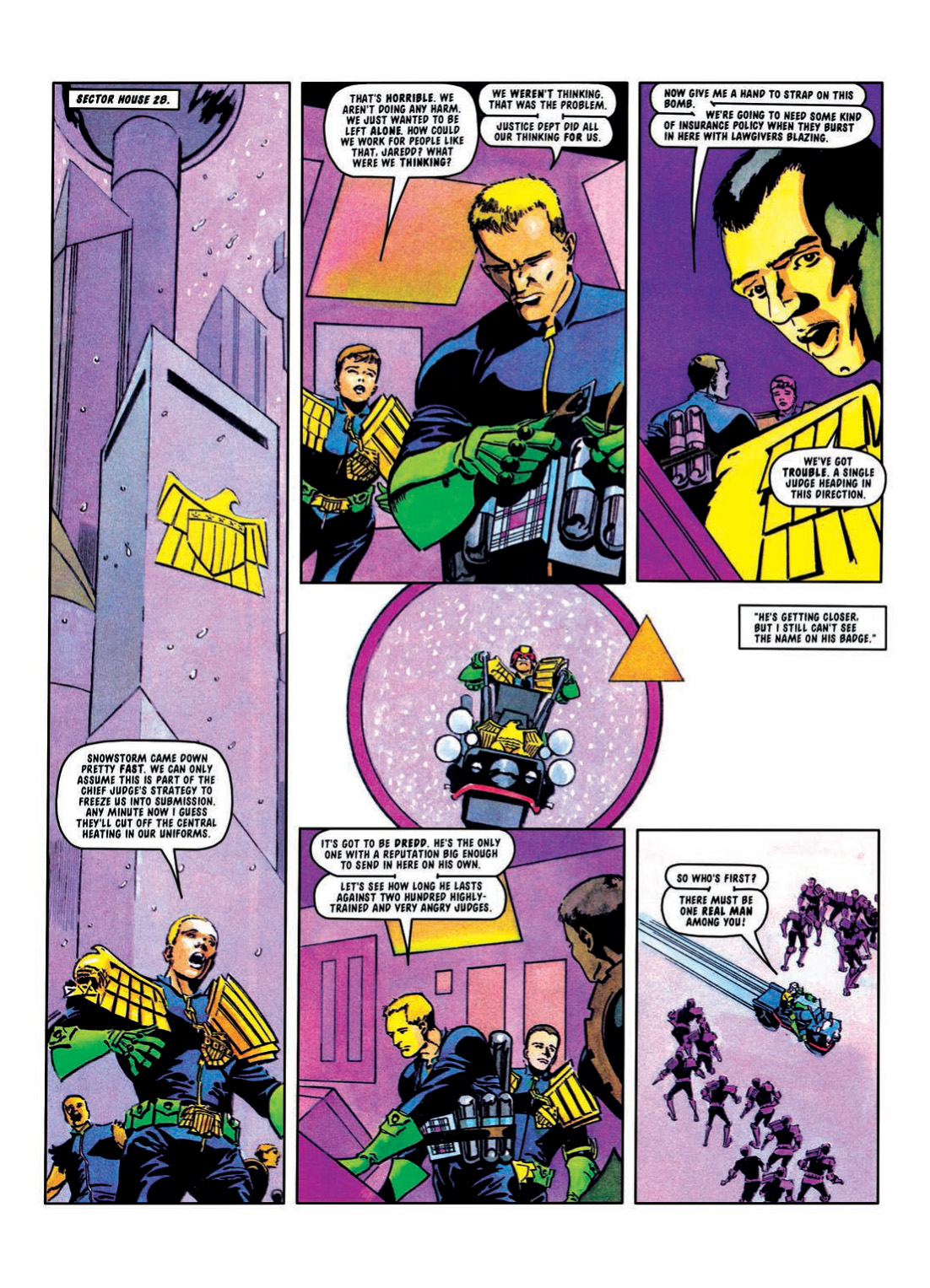 Read online Judge Dredd: The Complete Case Files comic -  Issue # TPB 24 - 91