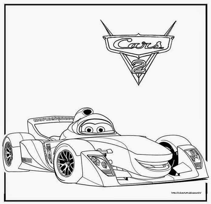 Disegni Da Colorare Cars 2
