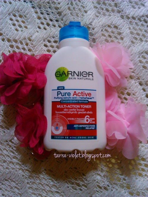 garnier toner acne