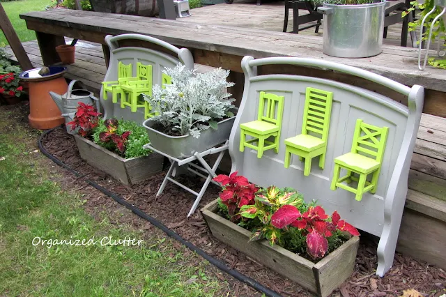 Repurposed Futon Arms and Pottery Barn Chairs