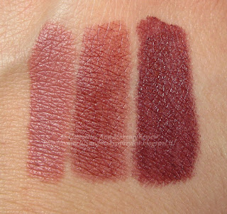 PuroBIO - All Over Lipstick n. 24, 25, 26 - swatches PuroBIO - All Over Lipstick n. 24, 25, 26 - swatches