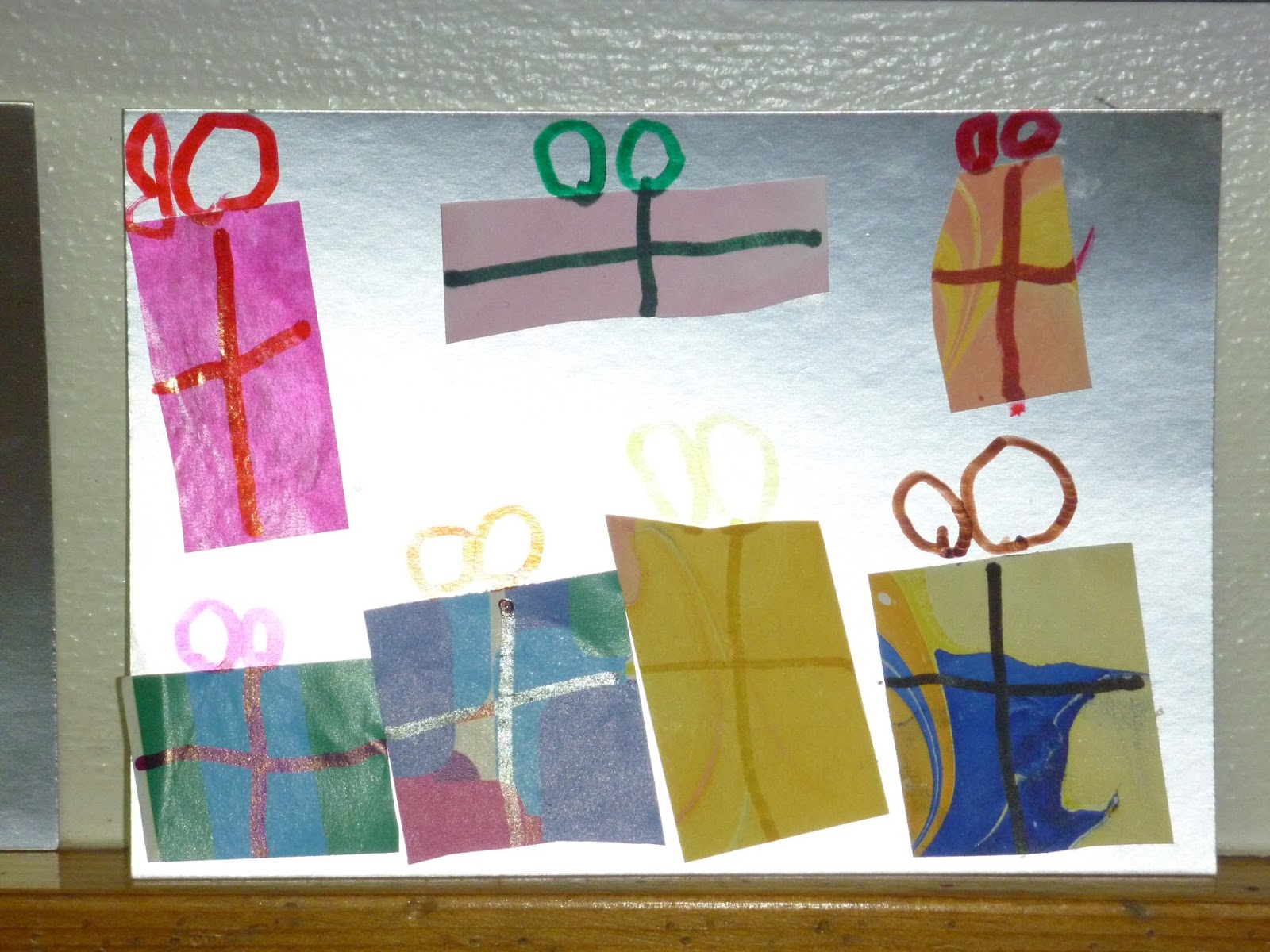 Märlimuus: Weihnachtskarten 2016 - Päckchen